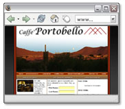 Screenshot of Caffe Portobello